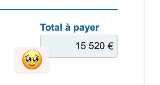 I just paid $16,662 in tax for October