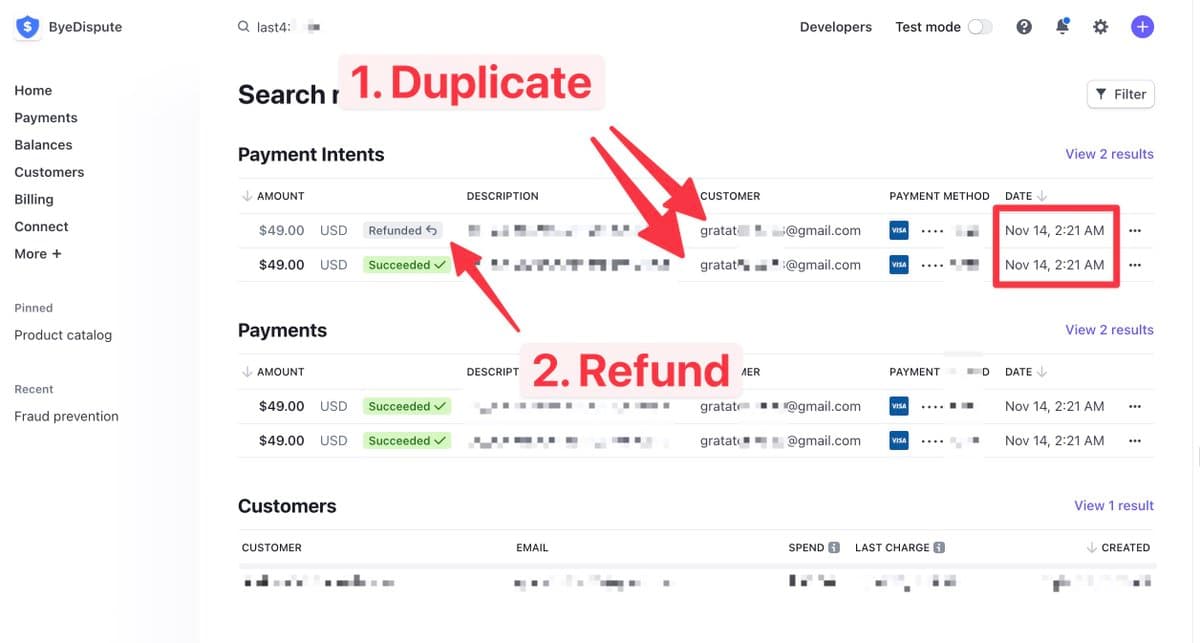I built ByeDispute to catch duplicate payments and save $15