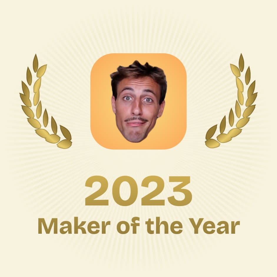 I was Product Hunt maker of the year with 21 products