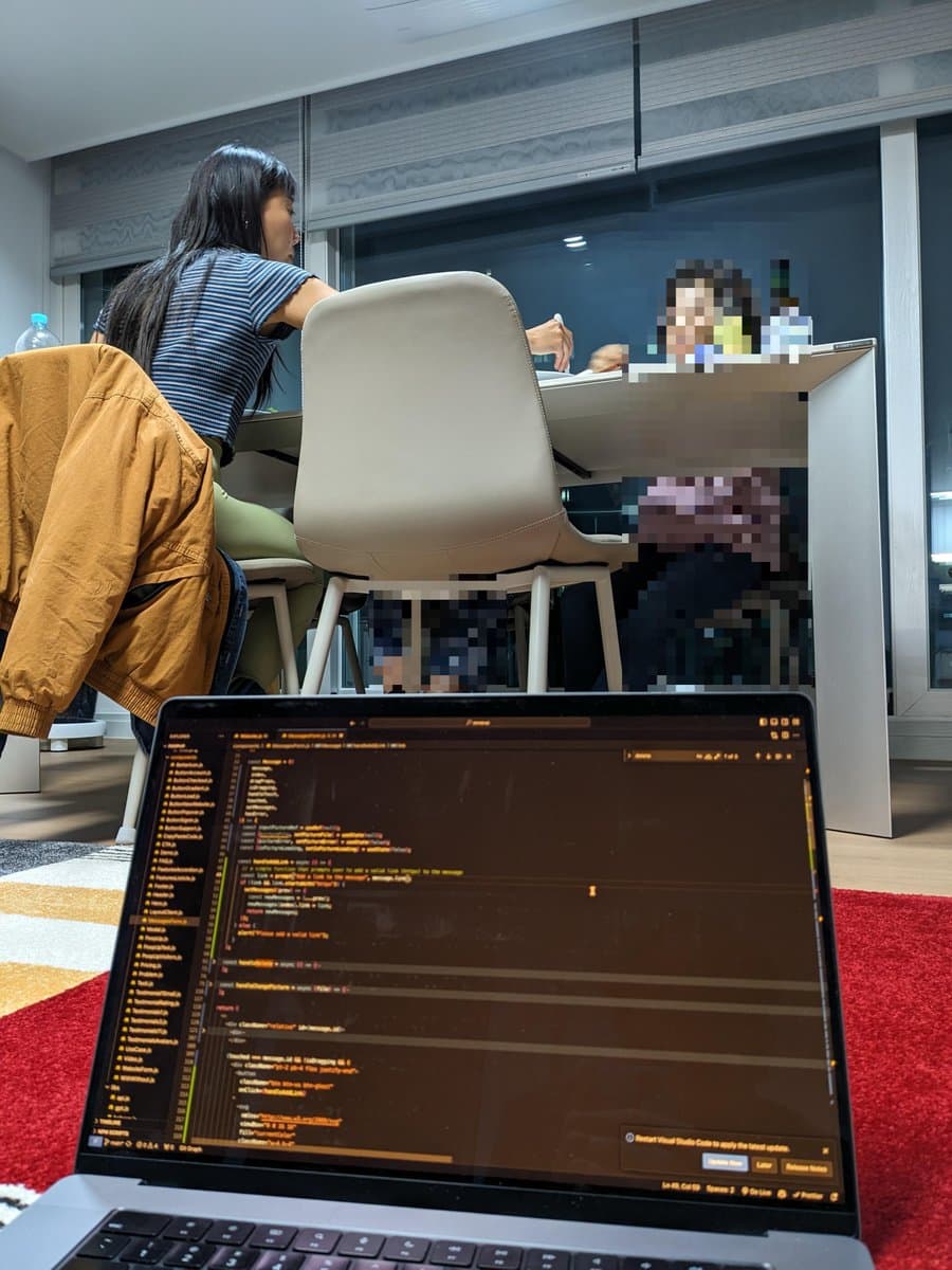 Their startup office versus my startup office
