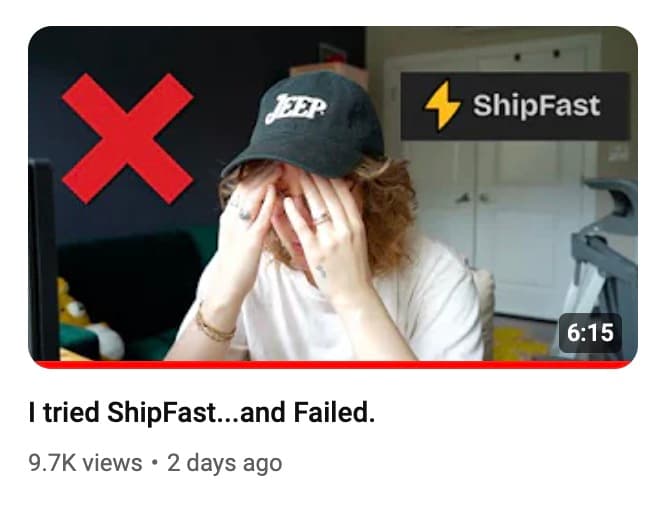 ShipFast is not a get-rich-quick scheme