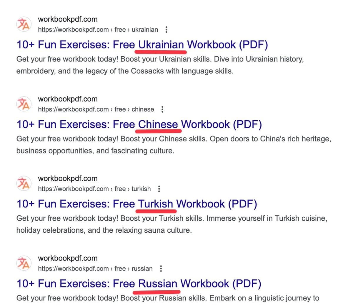 a. Create a skeleton A skeleton is an HTML mold. Add some data, and you have a unique webpage. My product WorkbookPDF…