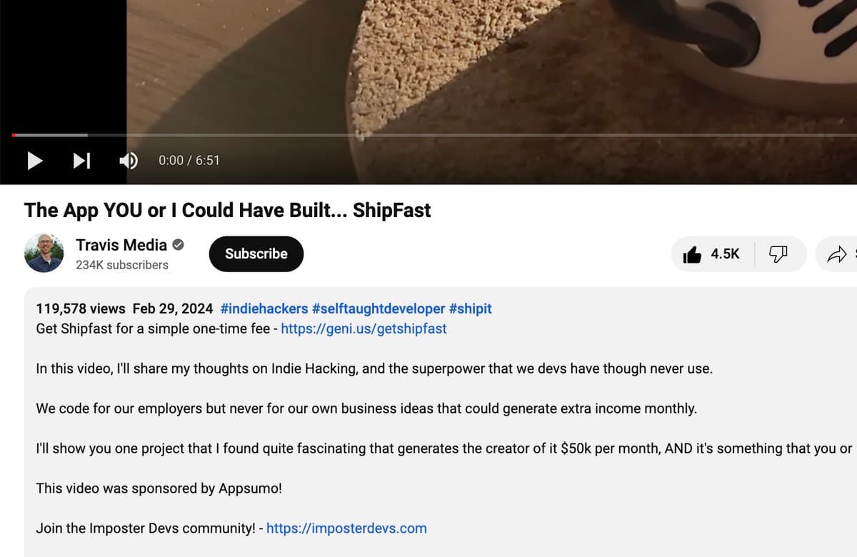 I paid ShipFast affiliates $2,500 in June