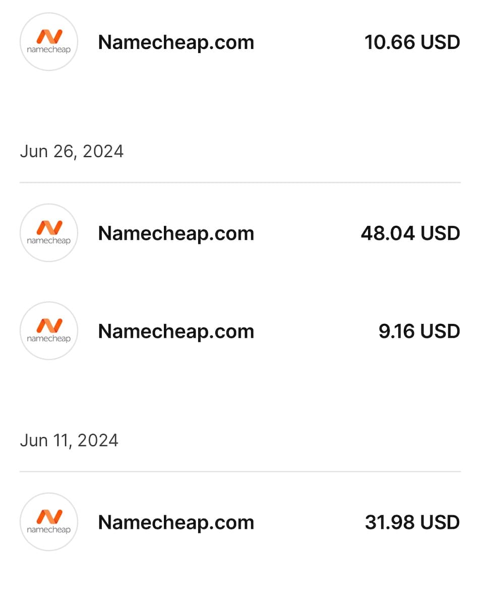Yearly domain renewals become a weekly membership