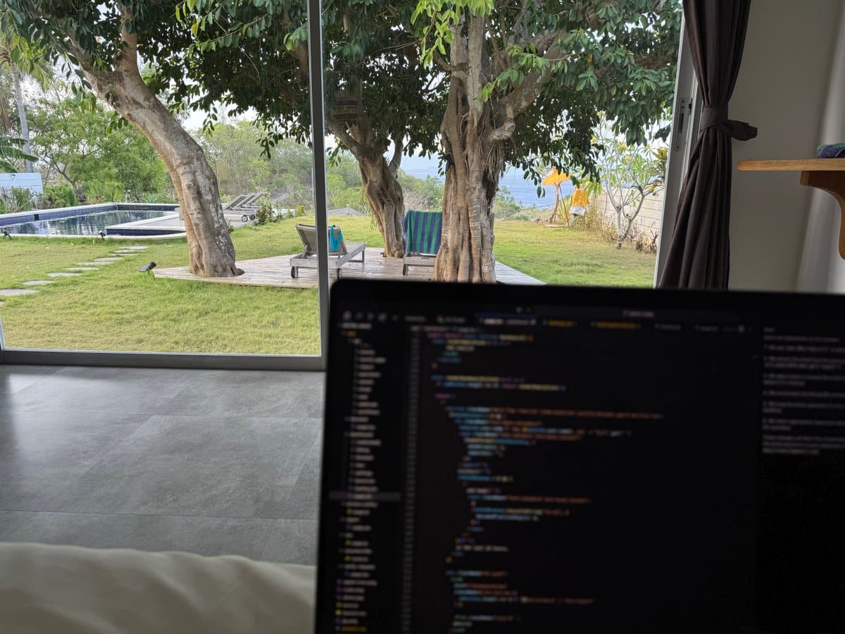 solopreneur.js is a house with a pool