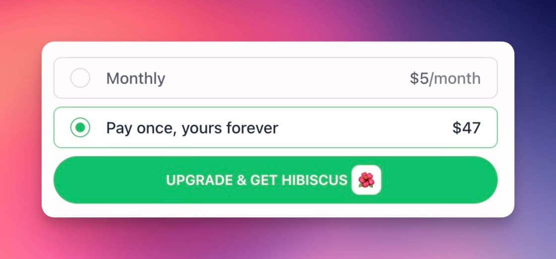 Ditch your subscription and sell one-time payments