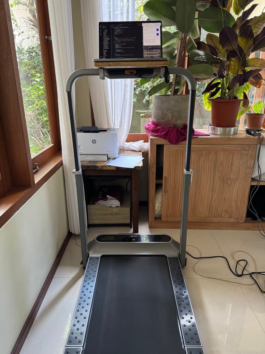My new desk helps me get 10k daily steps