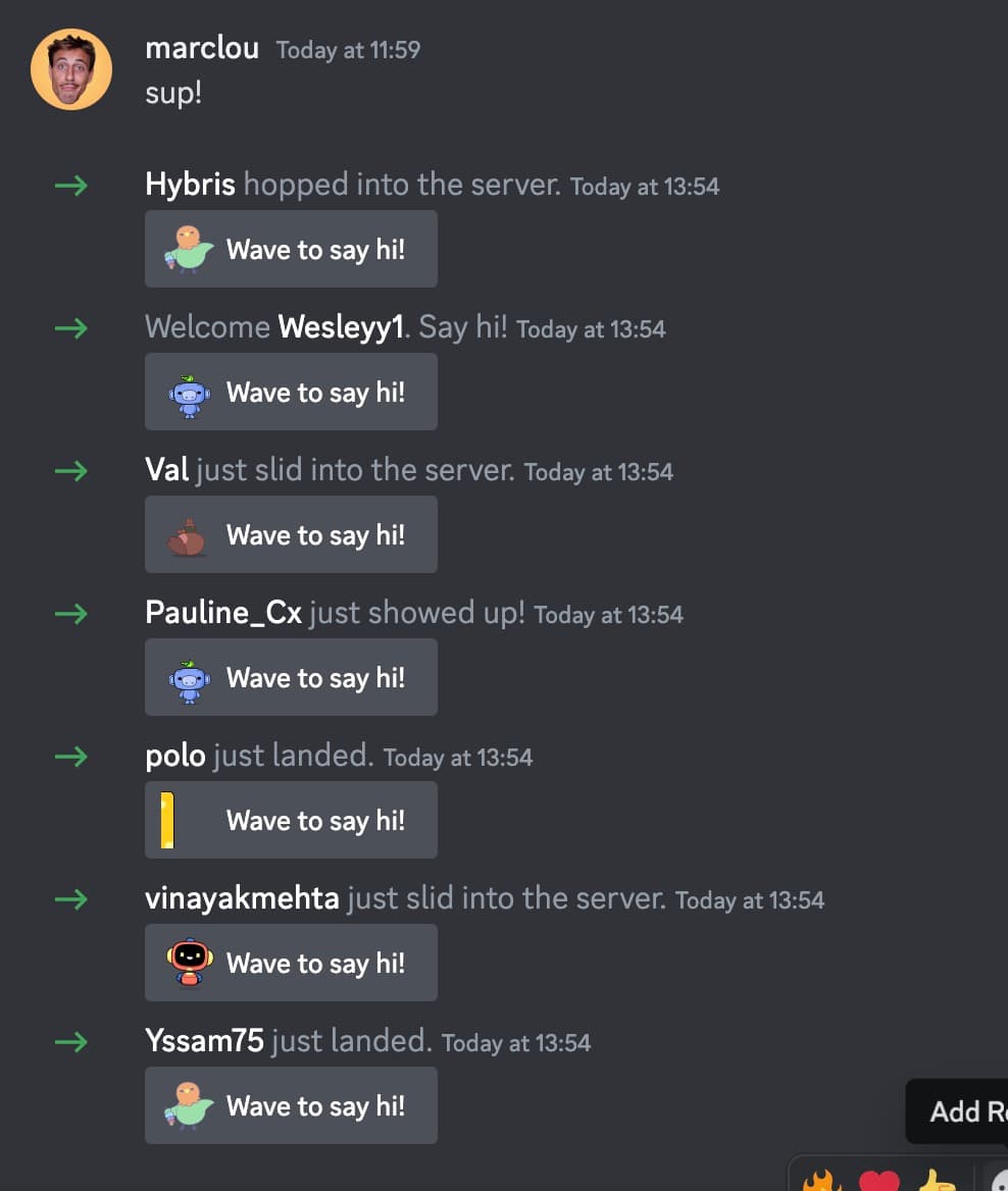 I've created a Discord for anyone who wants to meet IRL or just hangout: discord.gg/dexJcj7cBY - You can chat with…
