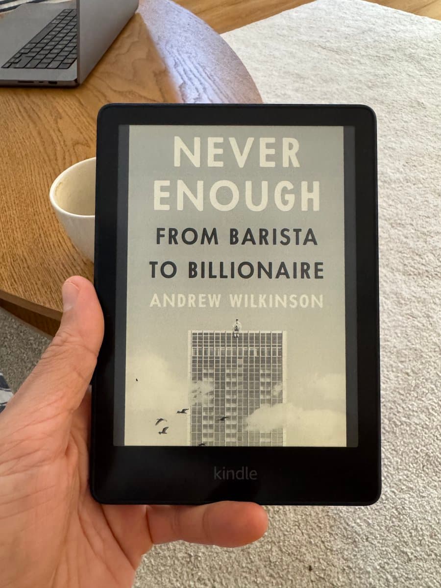 Never Enough reminded me entrepreneurship compounds