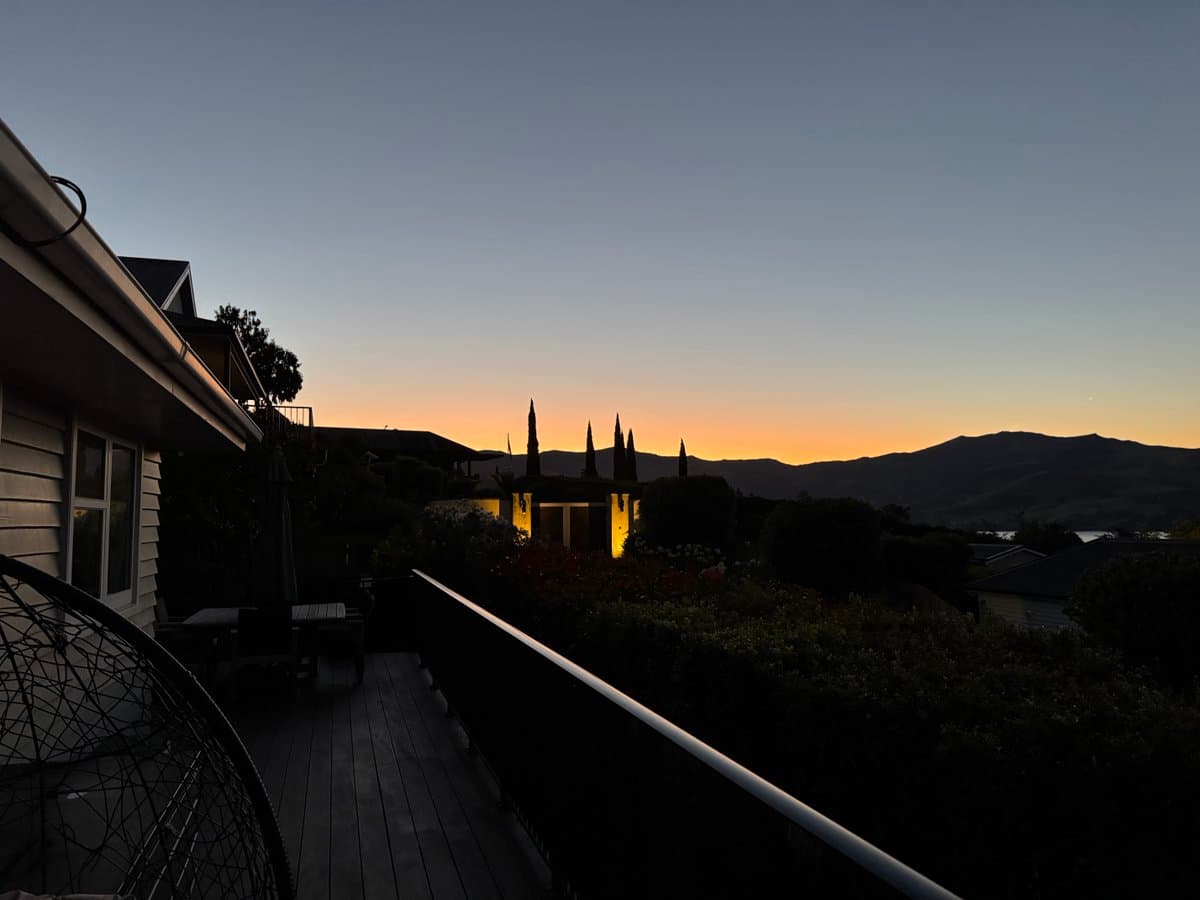 Startup World Tour day 21 in beautiful Akaroa, New Zealand