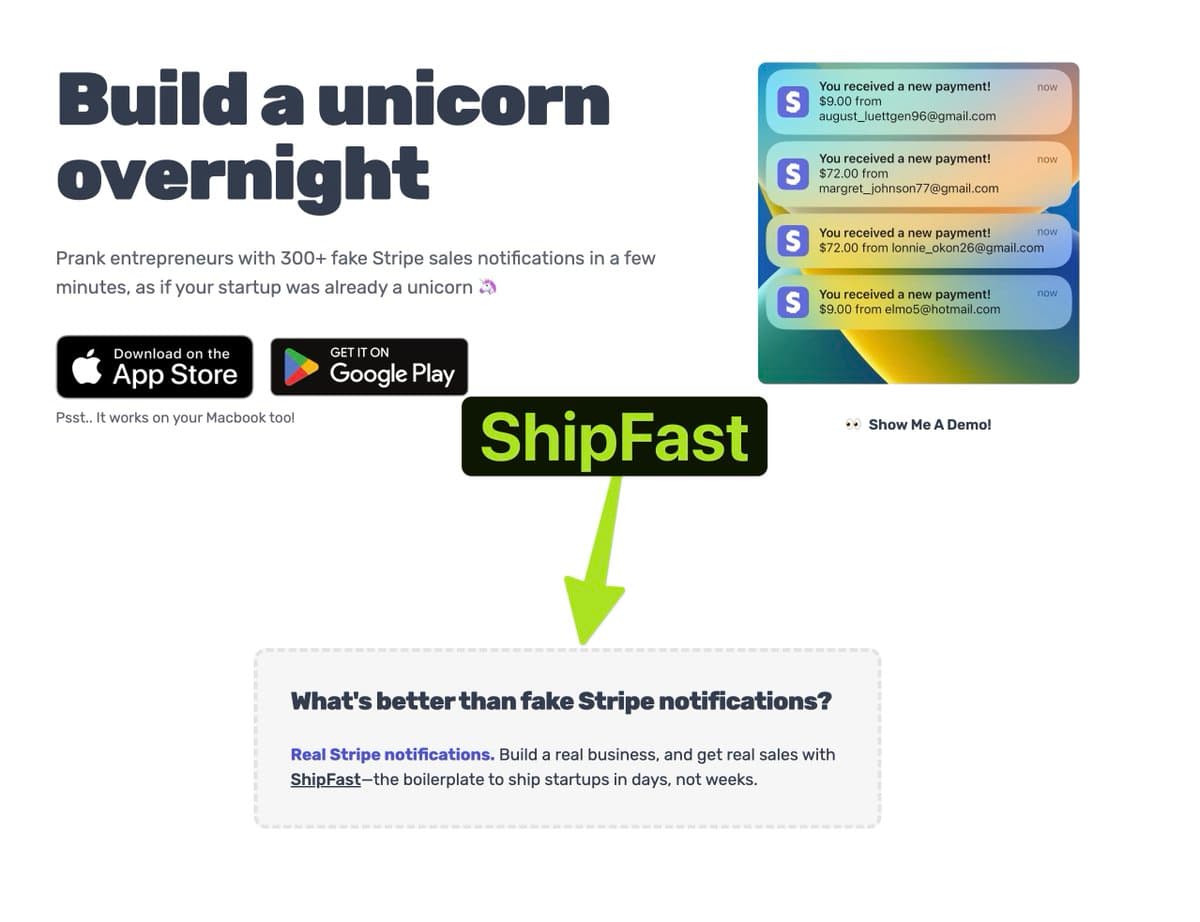 I cross-promote my startups across 10,000 daily visitors