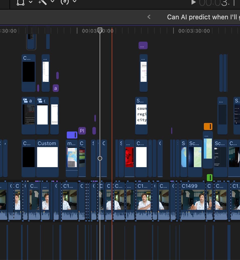 Video editing in 2025 feels like coding in 2023