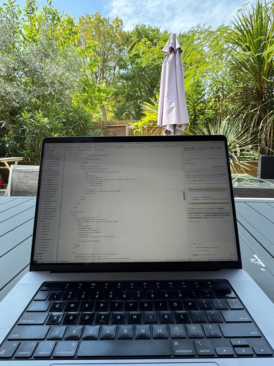 I moved the startup office to Hossegor and love it