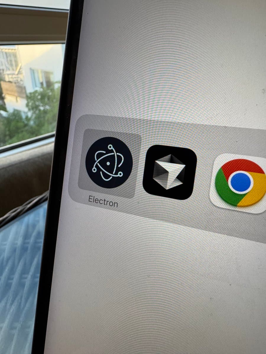 I’m building a new startup in Electron