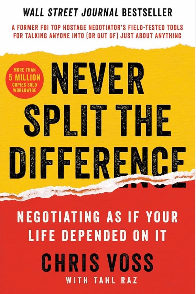 I stopped reading Never Split the Difference at 50%