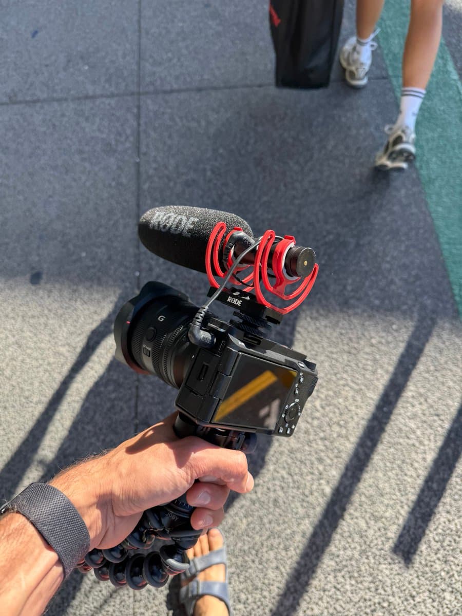 People treat you better when you hold a camera