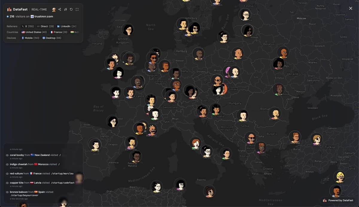 rave party going on in EU right now the real time globe → datafa.st/share/69037eb0…