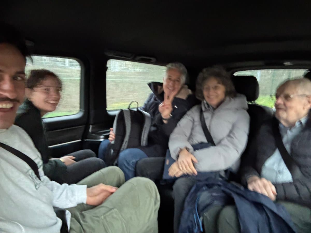 Thanks to my family for joining this mad trip 😂, especially my granda who flew from Reunion Island for Christmas.