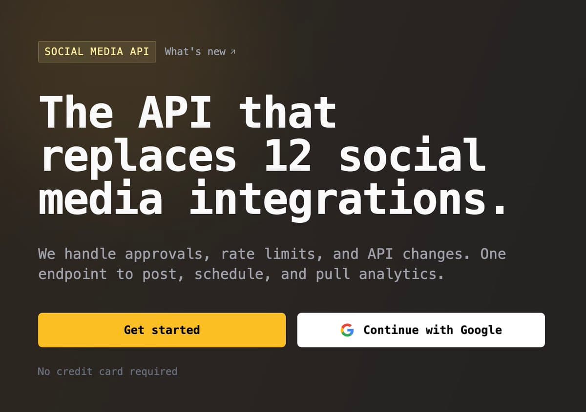 Simple landing pages usually make profitable niche startups