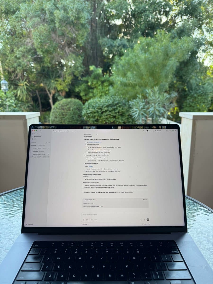 I moved the startup office to Cyprus