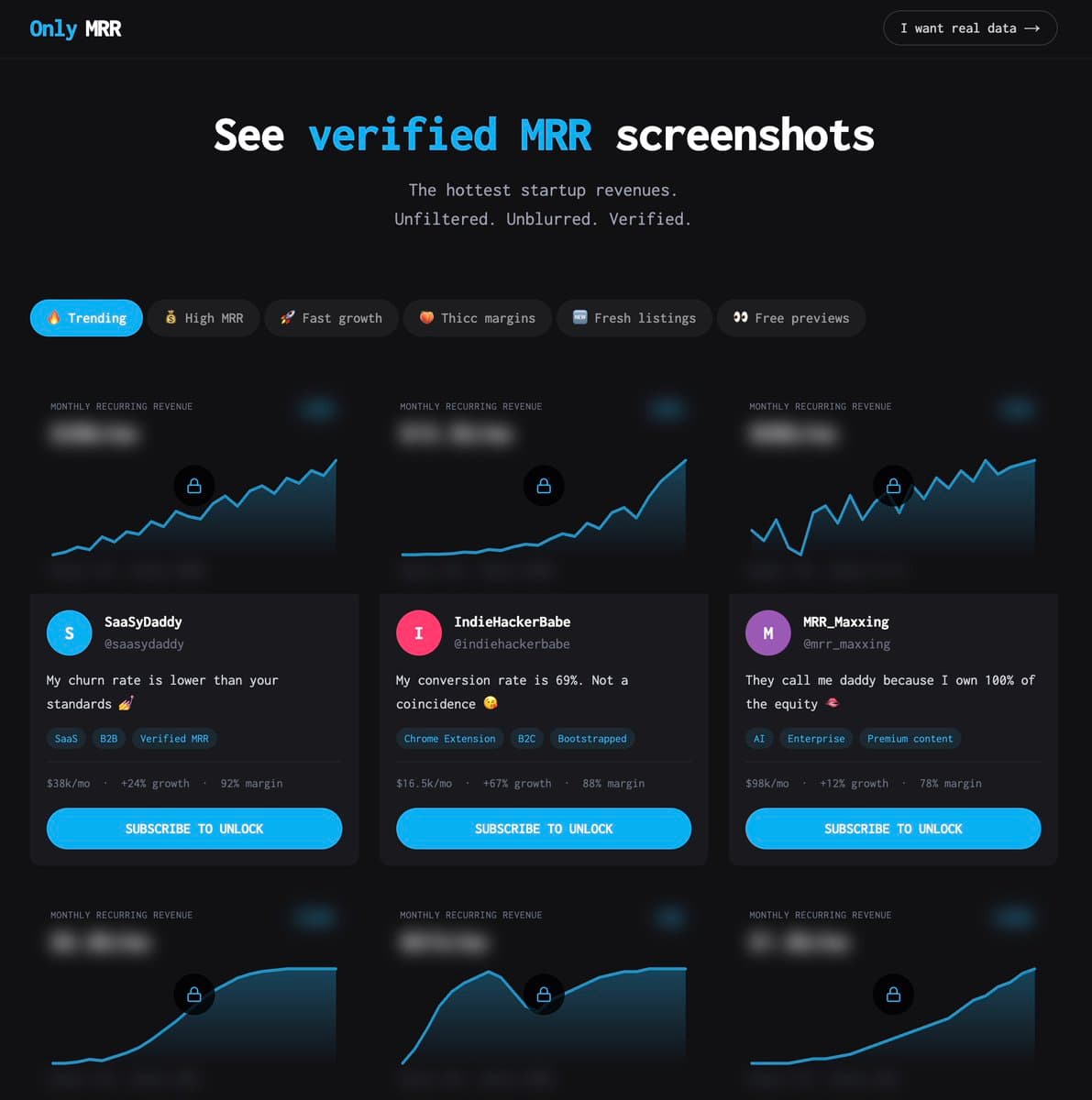 I’m building OnlyFans for startup founders