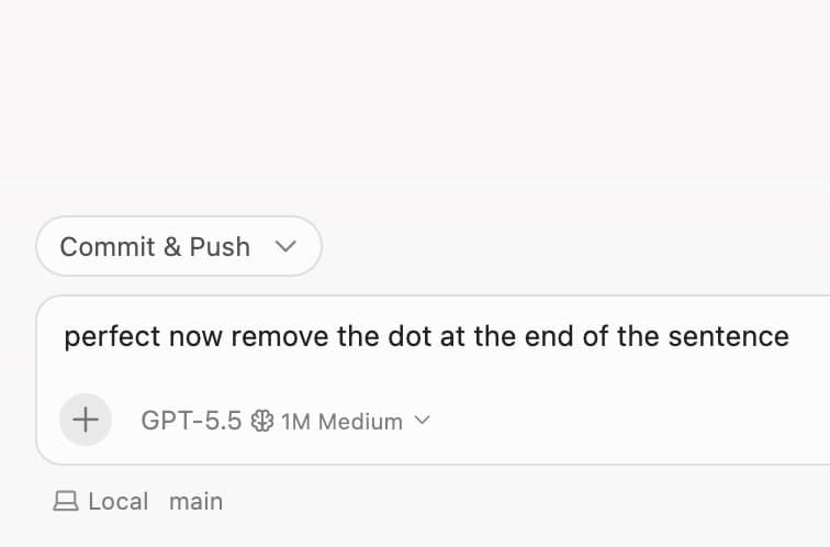 I burned VC money removing a dot from a sentence