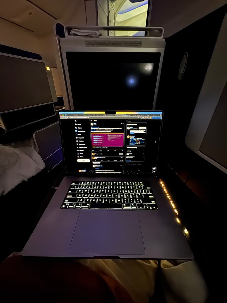 I shipped DataFast funnels to the CLI at 30,000 feet
