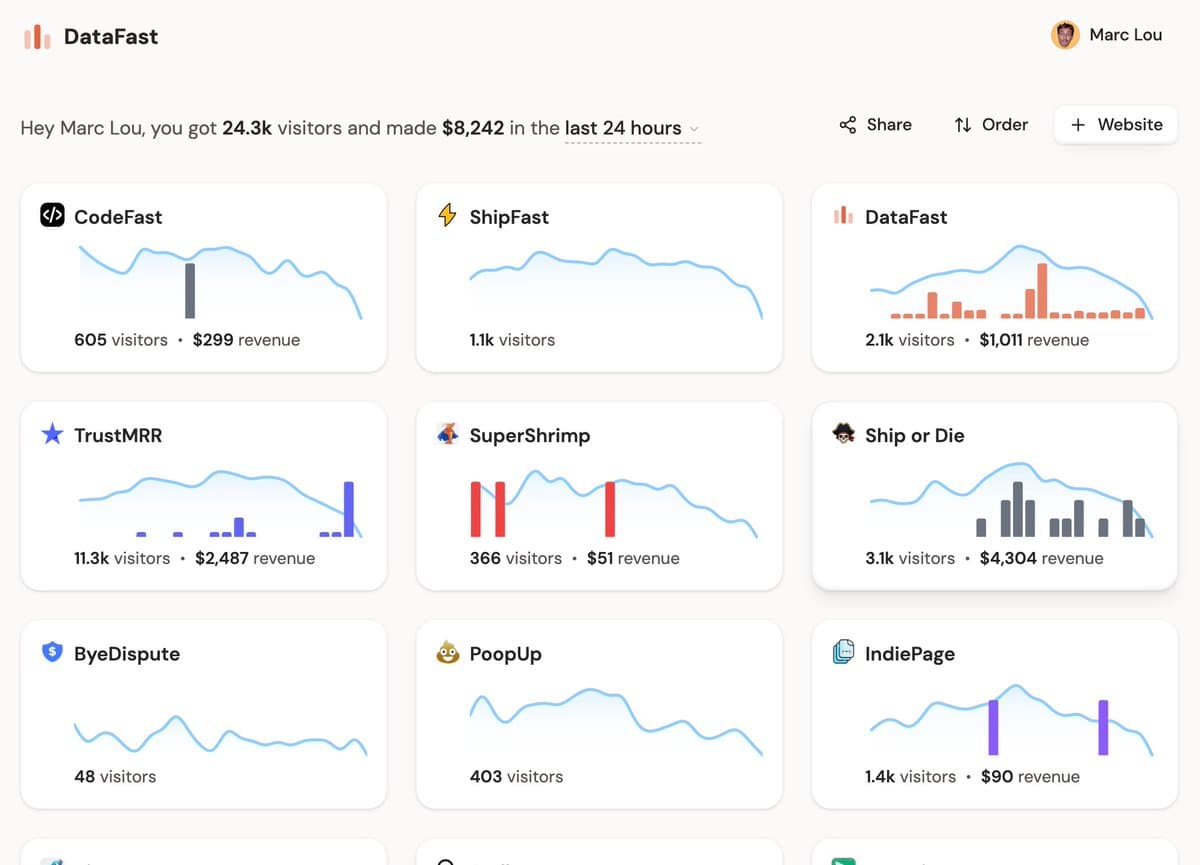 I make $8,242 a day with multiple startups